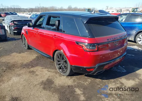 2020 Land Rover Range Rover Sport Hse Mhev z USA, uszkodzony, nr VIN SALWR2SU5LA735902